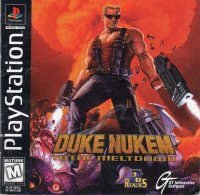 Duke Nukem PAL Playstation PAL box art